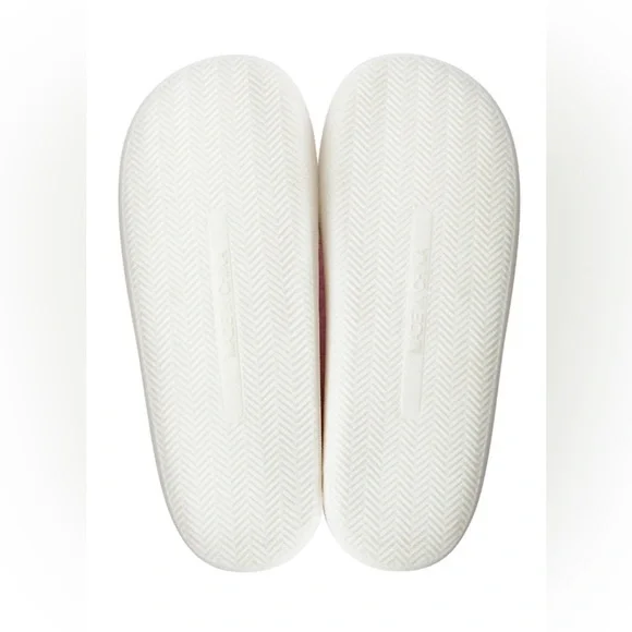 Cozy Pink Gingerbread Sequin Slippers - Picture 2 of 14